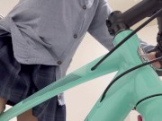 I just rub my pussy on my bike saddle✌️