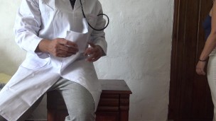 This Turkish muslim woman is SHOCKED when doctor looks inside her asshole!!!