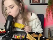 ASMR eating. Part 1 4/16