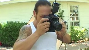 Lucy Thai participates in an explicit outdoor threesome photoshoot that involves engaging in anal se