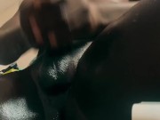 Stroking her Real Life Dildo Huge BBC till it Cums Part 2 - Screenshot 11 of 16 - HD