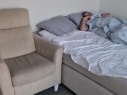 Naughty wife asked her girlfriend from next room to watch how she is having sex with her husband 2/16