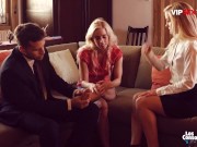 Sexy Chick Enjoy Group Sex with Cheating Husband and Wife - VIP SEX VAULT 2/16