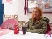 Blonde hottie Safira wants a dick between her BIG TITS! 4/16