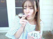 Sick Patient's Chilly Smoke Break 6/16