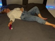 Selbstbefriedigung Klitoris reiben Satisfyer Multiple Orgasmen Clyde um den Verstand bringen stöhnen 16/16