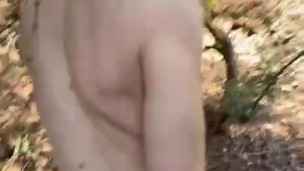 twink fucked in the forest gay cruising place