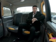 Female Fake Taxi Big tits Czech driver Lady Gang rides hard cock passionate blowjob hardcore sex 1/16