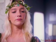 Busty Babe Seduced By Lesbian Witch 2/16