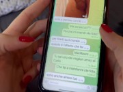 TRADISCO mio marito con il suo AMICO COL CAZZO GROSSO (mi ha mandato la foto 😱) 8/16