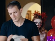 Scarlet Skies Cant help Clowning Around to Get Stepbros Cock -S18:E9 5/16