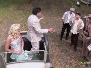 Kumalott - Amber Rayne, a Big Melons Blondie is Getting Fucked in the Ass Hard by Mr Pete, Rocco Ree 3/16