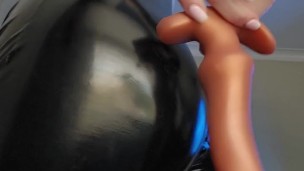 This catsuit holds it in nice and tight, but I wish it fit better.