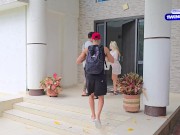 Threesome on the beach with stepbrothers - Danner Mendez - Tatiana Alvarez - Max Betancur 2/16