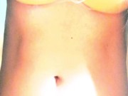 Kleo Riding a Giant Dildo with monster clit