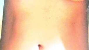 Kleo Riding a Giant Dildo with monster clit