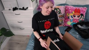 25K SUB SPECIAL!! - Unboxing, Try On and Sloppy Deepthroat In Cute New Outfit!