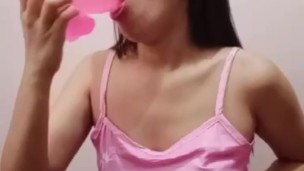 Asian teen face fuck hard throat school girl.