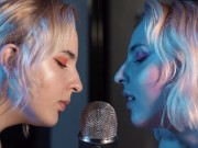 ASMR Double Licking Blue Yeti Mic 12/16