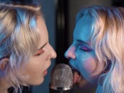 ASMR Double Licking Blue Yeti Mic 13/16
