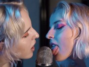 ASMR Double Licking Blue Yeti Mic 16/16