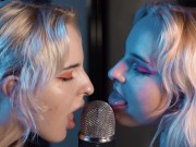 ASMR Double Licking Blue Yeti Mic 7/16