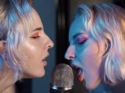 ASMR Double Licking Blue Yeti Mic 8/16