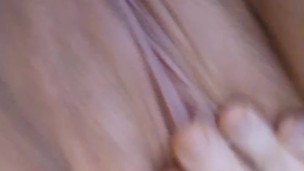 Playing with my wet pussy in the morning