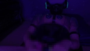 VR brainwashed sex slaves are fuck by ultra-thick dildos