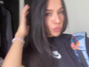 Viral Colegiala después de tomar una breve clase, llega a casa sola y se masturba a chorros, squirt 2/16