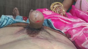 Desi cauple married wife house karwa chauth fucking clear Hindi audio