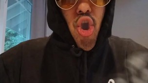 POV of Hot Sauce CEO working from home