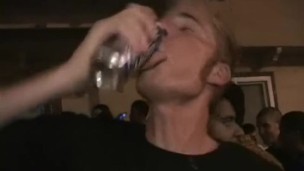 College teen whores partying and teasing