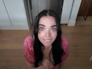 POV Cute Step Sister Can't Resist Sucking Your Cock 8/16