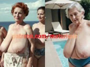 Really long natural tits 15/16