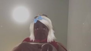 Trans Shemale Femboy Jack Off Cumshot