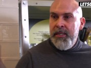 Big Tits Maid Gets Her Thick Pussy Fucked While Cleaning - HORNY HOSTEL 4/16