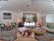 FuckPassVR - Experience Myra Moans' fiery passion in this immersive redhead VR porn scene 7/16