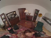 FuckPassVR - Agatha strokes your dick, takes it deep, her skilled mouth leaving you rock hard. 5/16