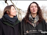 Ersties - Charlie L und Axelle nehmen zusammen ein heißes Bad 6/16