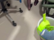 the secretary sucks me next to the boss's office to prevent me from reporting her 1/16