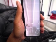 BANGBROS - Eden West Catches Her Stepfather Jonathan Jerking Off Watching Her Shower And Gets Horny 5/16