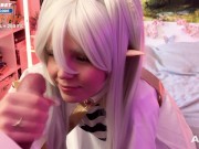 Frieren Отсосала Три Члена В Волшебном Лесу 4/16