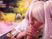 Frieren Отсосала Три Члена В Волшебном Лесу 8/16