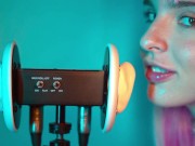 ASMR Close Up Ear Licking 3Dio by Elsa 12/16