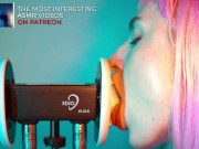 ASMR Close Up Ear Licking 3Dio by Elsa 16/16