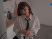 Hot Student Didn't Learn Homework To Fuck Teacher At Home 1/16