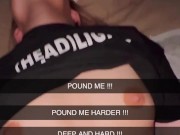 Cheating No Good Dirty Talking Teenage Slut Can t Help but Thank Her Boyfriend 2/16