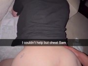 Cheating No Good Dirty Talking Teenage Slut Can t Help but Thank Her Boyfriend 7/16