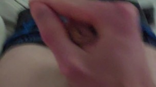 Jacking off and busting a nut